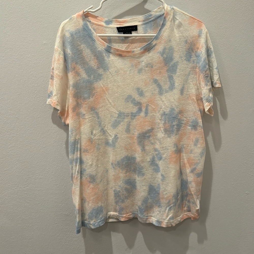 Tie dye sanctuary tee